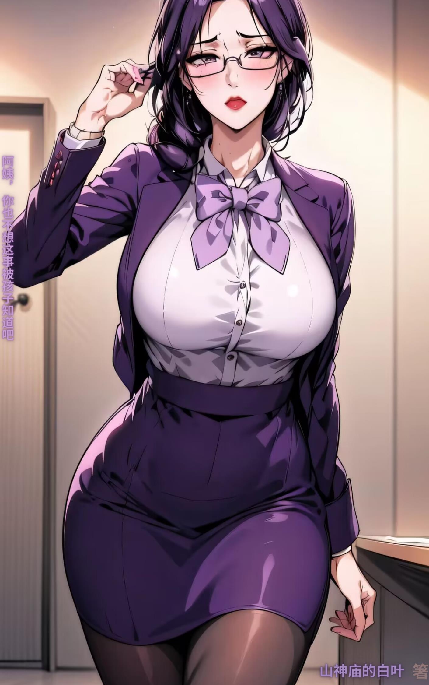 阿姨这样不好吧